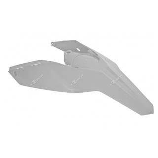 Garde-boue arrière + plaques latérales Racetech blanc Husaberg TE250/300