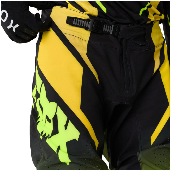 Pantalon FOX 360 foundry jaune | Oxmoto