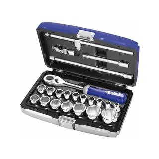 Coffret douilles & cliquet Expert 1/2" | Oxmoto