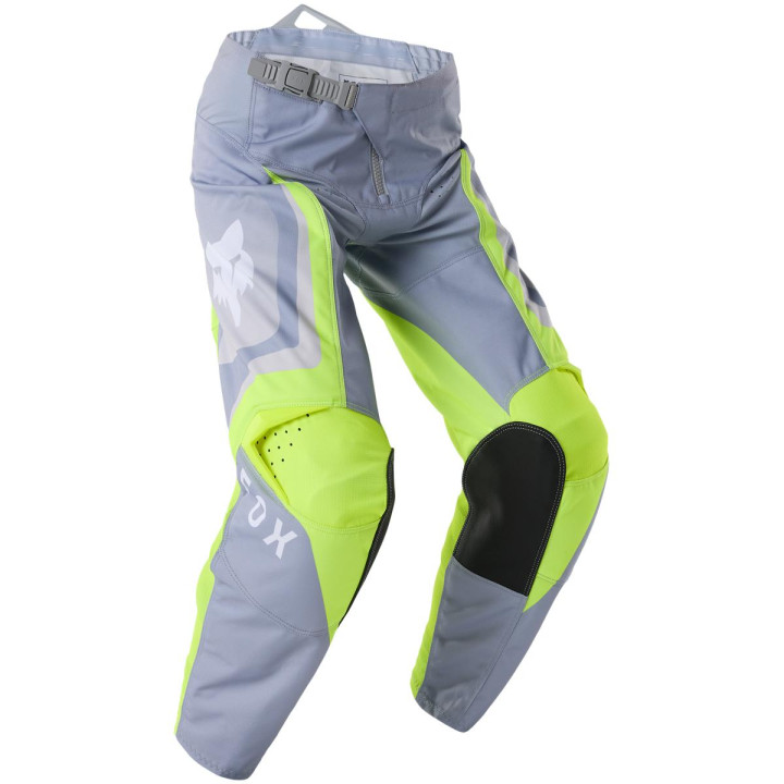 Pantalon enfant FOX 180 frame gris/jaune | Oxmoto