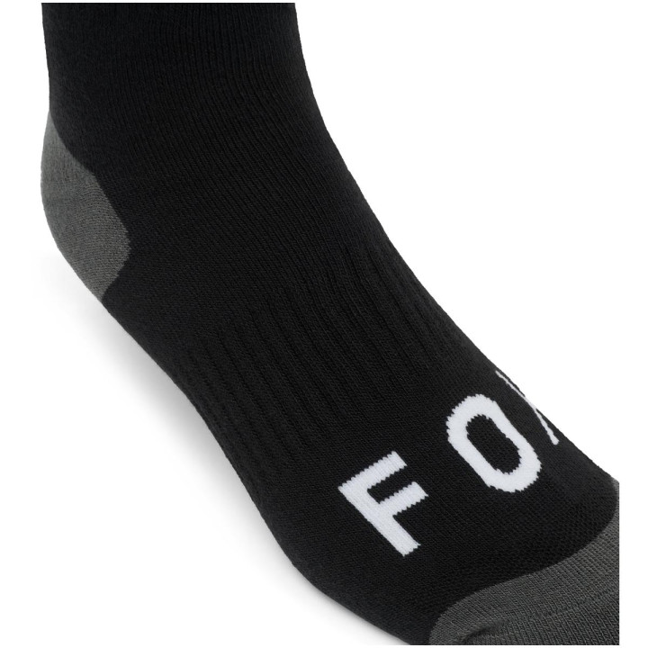 Chaussettes FOX 180 elevated core noir | Oxmoto