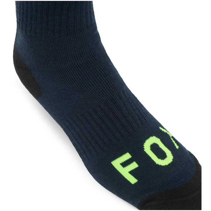 Chaussettes FOX 180 elevated core bleu | Oxmoto