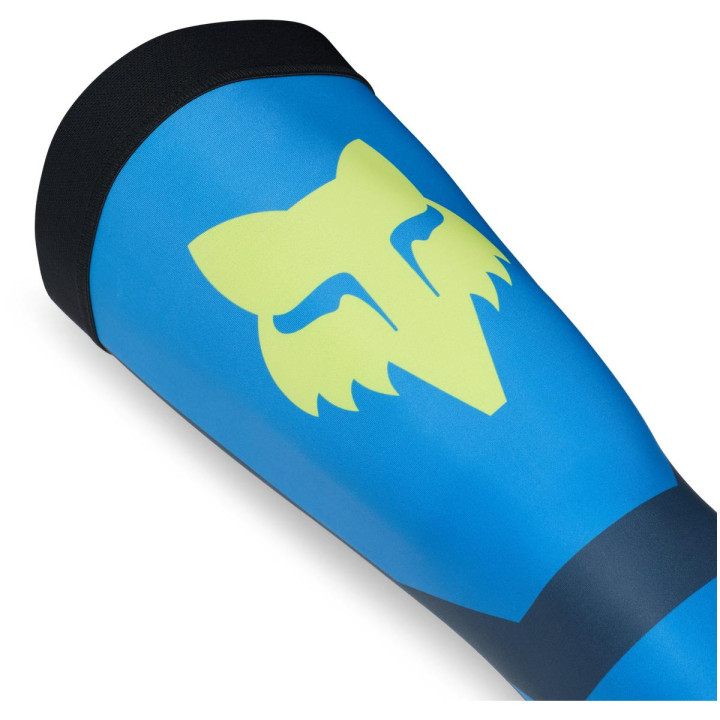 Chaussettes FOX flexair knee brace bleu | Oxmoto