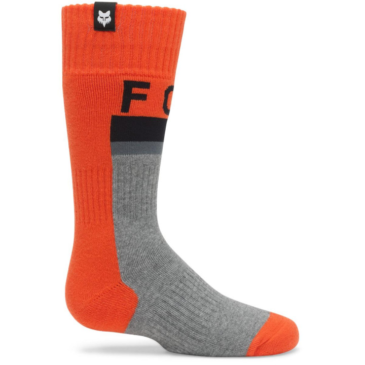 Chaussettes enfant FOX 180 core orange | Oxmoto
