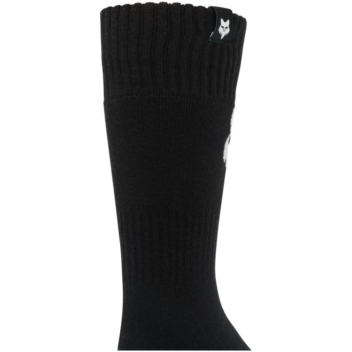 Chaussettes enfant FOX 180 elevated core noir | Oxmoto
