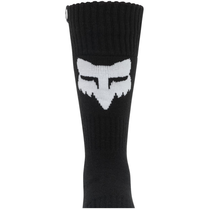 Chaussettes enfant FOX 180 elevated core noir | Oxmoto