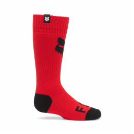 Chaussettes enfant FOX 180 elevated core rouge | Oxmoto