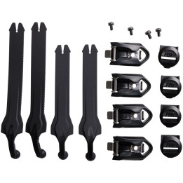 Kit de sangles FOX 22 comp strap kit noir | Oxmoto