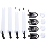 Kit de sangles FOX 22 comp strap kit blanc | Oxmoto