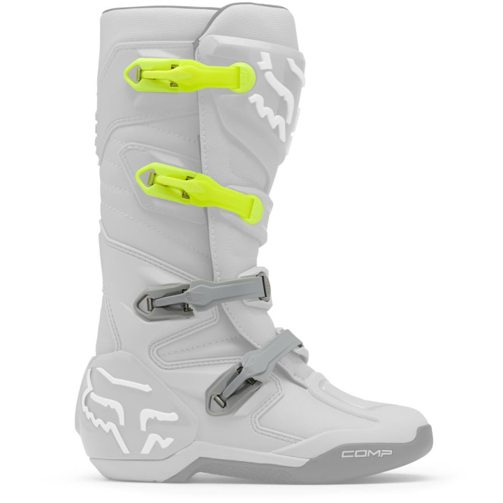 Kit de sangles FOX 22 comp strap kit jaune/gris | Oxmoto