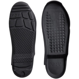 Semelle de bottes FOX 22 comp x full outsole noir | Oxmoto