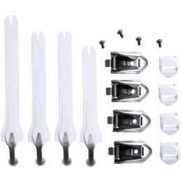Kit de sangles FOX 22 instinct strap kit blanc | Oxmoto