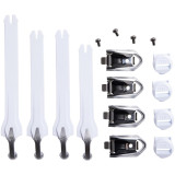 Kit de sangles FOX 22 instinct strap kit blanc | Oxmoto