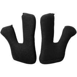Mousses de joues FOX 22 v1 cheek pads - thin noir | Oxmoto