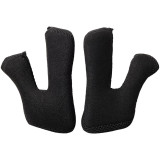 Mousses de joues FOX 22 v1 cheek pads - thin noir | Oxmoto