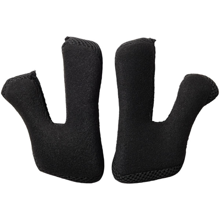 Mousses de joues FOX 22 v1 cheek pads - thin noir | Oxmoto
