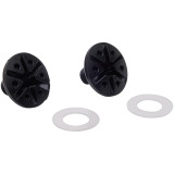 Visière FOX 22 v1 visor screw kit noir | Oxmoto