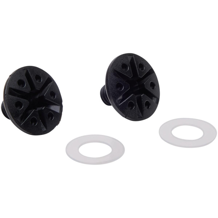 Visière FOX 22 v1 visor screw kit noir | Oxmoto