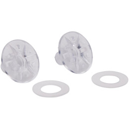 Visière FOX 22 v1 visor screw kit transparent | Oxmoto