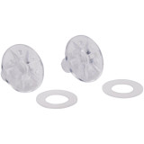 Visière FOX 22 v1 visor screw kit transparent | Oxmoto
