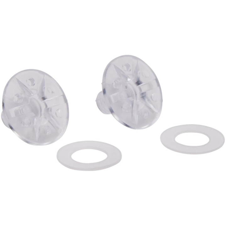 Visière FOX 22 v1 visor screw kit transparent | Oxmoto