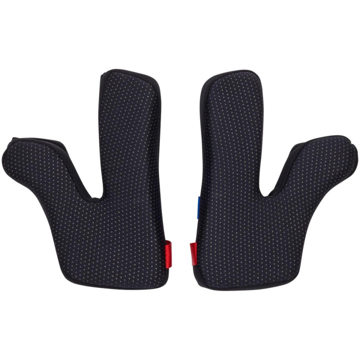 Mousses de joues FOX 24 v3 cheek pads - std noir | Oxmoto