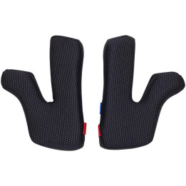 Mousses de joues FOX 24 v3 cheek pads - thin noir | Oxmoto
