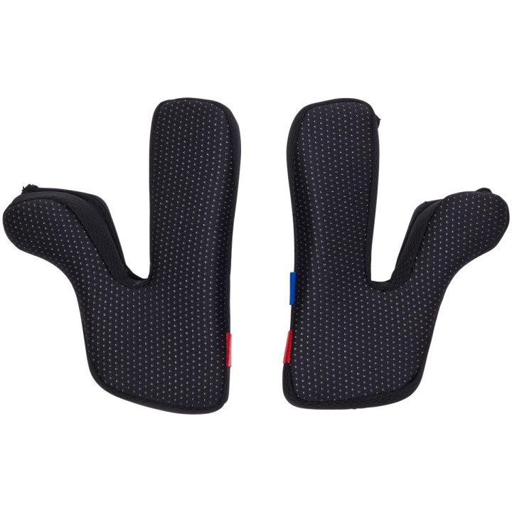 Mousses de joues enfant FOX 24 v3 yth cheek pads - thick noir