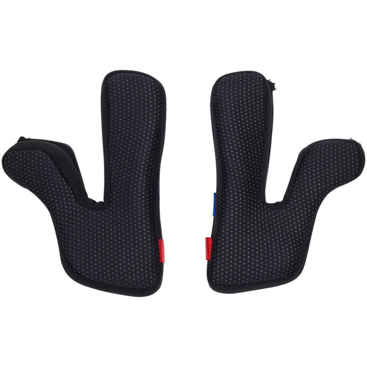 Mousses de joues enfant FOX 24 v3 yth cheek pads - thin noir