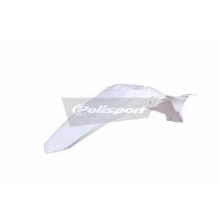 Garde-boue arrière Polisport blanc Yamaha yz250f/yz450f