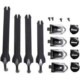 Kit de sangles FOX motion strap kit noir | Oxmoto