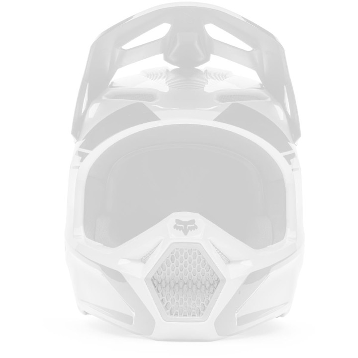 Pièce détachée FOX mx23 v3/v3rs mouthpiece blanc | Oxmoto