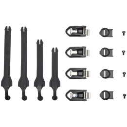 Pièce détachée FOX mx23 yth comp strp/bkl kit noir | Oxmoto