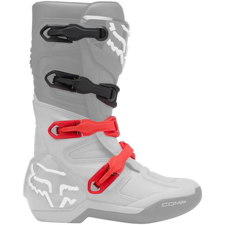 Pièce détachée enfant FOX mx23 yth comp strp/bkl kit rouge
