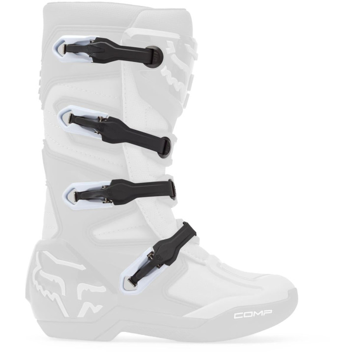 Pièce détachée enfant FOX mx23 yth comp strp/bkl kit noir/gris