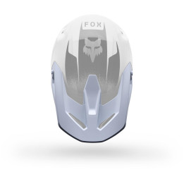 Visière FOX v1 - clutch blanc/noir | Oxmoto
