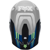 Visière FOX v1 - draft noir | Oxmoto