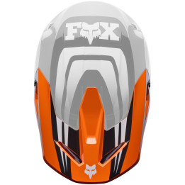Visière FOX v1 - draft orange | Oxmoto