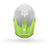 Visière FOX v1 - frame gris/jaune | Oxmoto