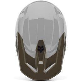 Visière FOX v1 - solid gris | Oxmoto