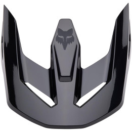Visière FOX v1 - solid noir | Oxmoto
