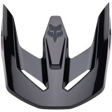Visière FOX v1 - solid noir | Oxmoto