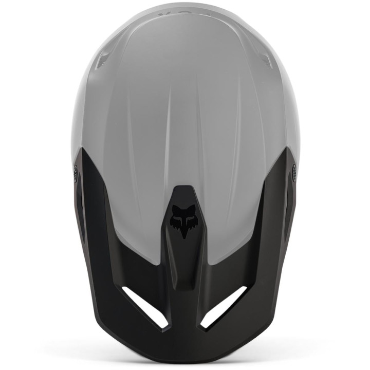 Visière FOX v1 - solid noir mat | Oxmoto