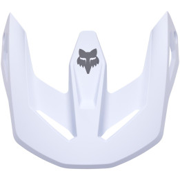 Visière FOX v1 - solid blanc mat | Oxmoto