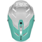 Visière FOX v3 - drip turquoise | Oxmoto