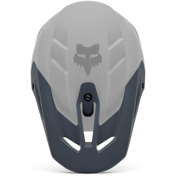 Visière FOX v3 - solid noir | Oxmoto