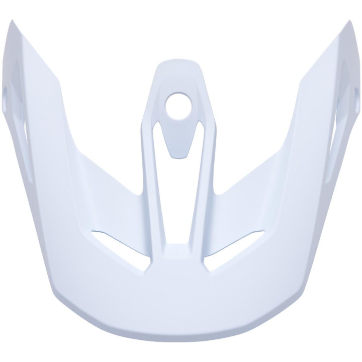 Visière FOX v3 - solid blanc mat | Oxmoto