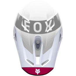 Visière FOX v3 - tine blanc 38910-527-XS | Oxmoto