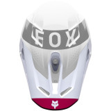 Visière FOX v3 - tine blanc 38910-527-XS | Oxmoto