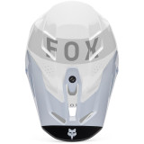 Visière FOX v3 - tine blanc 38910-008-M | Oxmoto